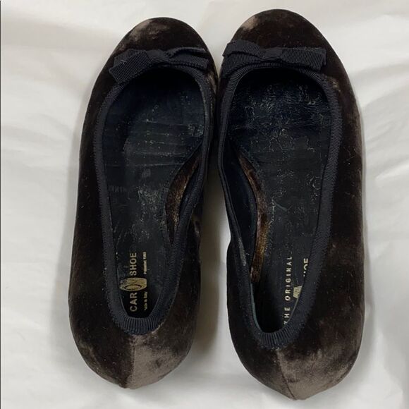 The
Original Car Shoe Brown Black Ballet Flats 37 - Picture 8 of 10